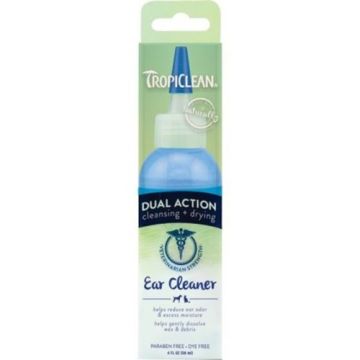 Tropiclean טרופיקלין 118 טיפות לניקוי אוזניים