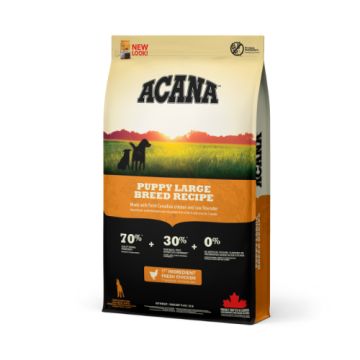 Acana אקאנה 17 ק"ג מזון יבש לכלבים גורים מגזע גדול (פאפי לארג' בריד)
