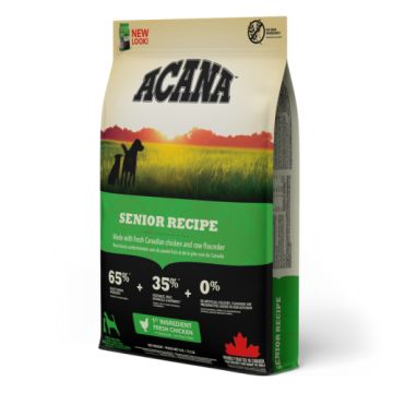 Acana אקאנה 6 ק"ג מזון יבש לכלבים מבוגרים בטעם עוף ודג (סניור)