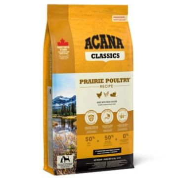 Acana Classics אקאנה קלאסיקס 14.5 ק"ג מזון יבש לכלבים בוגרים בטעם עוף (פריירי פולטרי)