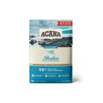 Acana Regionals אקאנה ריג'ינלס 4.5 ק"ג מזון יבש לחתולים בכל הגילאים בטעם דגים (פסיפיקה)