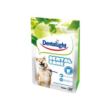 DENTALIGHT דנטלייט 540 גרם חטיף עלה דנטלי מדיום לכלבים (30 יחידות)