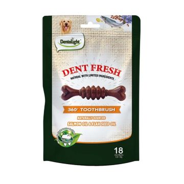 DENTALIGHT דנטלייט 150 גרם חטיף דנטלי לכלב מועשר בשמן סלמון