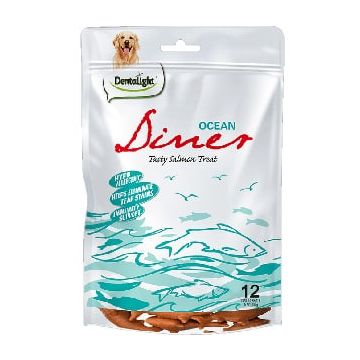 DENTALIGHT דנטלייט 108 גרם חטיף דנטלי היפואלרגני לכלב בטעם סלמון