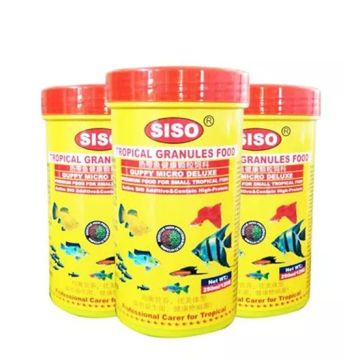 Siso סיסו 1000 מ"ל מזון מגורען לדגים טרופיים