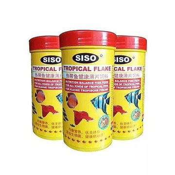 Siso סיסו 250 מ"ל פתיתים לדגים טרופיים