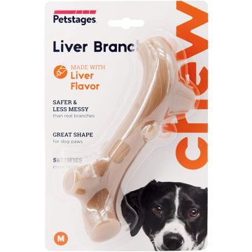 Petstages פטס סטייגס צעצוע ענף בינוני בטעם כבד