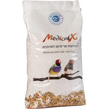 מדיוניקס 20 ק"ג מזון לפינקים