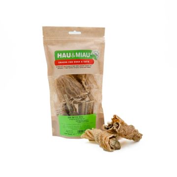 Hau&Miau האו מיאו 70 גרם חטיף בשר לכלב קירשה טלה מיובשת