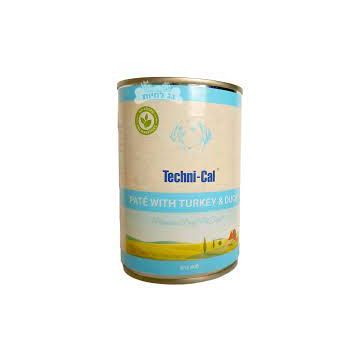 Techni-Cal טכניקל 400 גר' מזון מזון רטוב (שימורים) לכלבים בוגרים (מרקם פטה הודו וברווז)