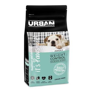 URBAN CHOICE אורבן צ'ויס 2.5 ק"ג מזון דיאטטי לכלבים בוגרים (לייט דגים)
