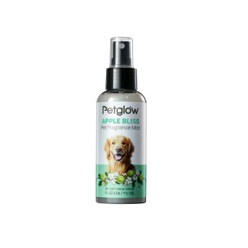 PetGlow פט גלואו 120 מ"ל ספריי 2 ב-1 מבשם ומחליק - אפל בליס