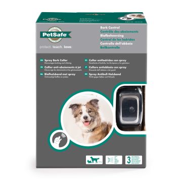 Pet safe פט סייף קולר מונע נביחות ספריי