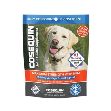 Cosequin Nutramax קוסקווין נוטרמקס תוסף למפרקים לכלב 120 יח'