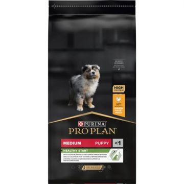 ProPlan פרופלאן 12 ק"ג מזון יבש לכלבים גורים מגזע בינוני (אופטיסטארט)