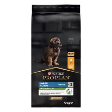 ProPlan פרופלאן 12 ק"ג מזון יבש לכלבים גורים מגזע גדול ואתלטי (אופטיסטארט)