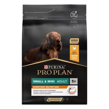 ProPlan פרופלאן 7 ק"ג מזון יבש לכלבים בוגרים מגזע קטן (אופטיבלאנס סמול אנד מיני אדולט)