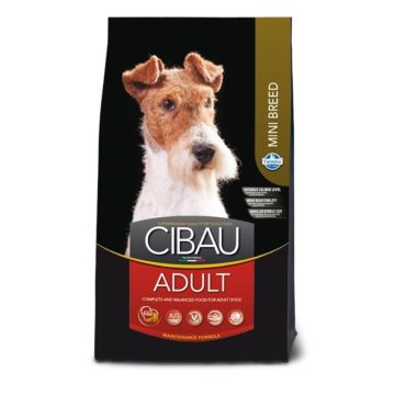 Cibau סיבאו 3 ק"ג מזון יבש לכלבים בוגרים מגזע קטן עוף ואורז (מיני)