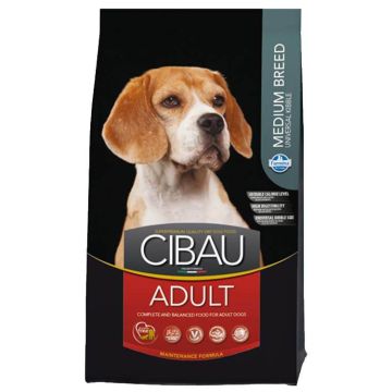 Cibau סיבאו 12 ק"ג מזון יבש לכלבים בוגרים עוף ואורז