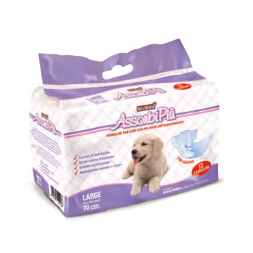 חיתולים לכלבים גדולים (L)