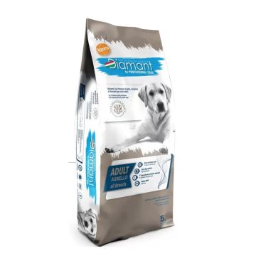 Diamant דיאמנט 15 ק"ג מזון יבש לכלבים בוגרים בטעם כבש(אדולט)