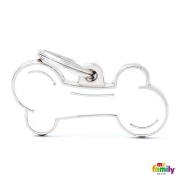 תג שם MF42 - לבן