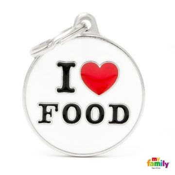 תג שם צארמס I LOVE FOOD-CH17