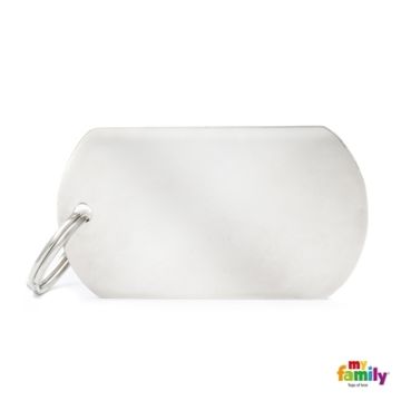 תג שם אלומיניום דיסקית גדולה MFB43