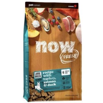 Now נאו 11.4 ק"ג מזון יבש ללא דגנים לכלבים מבוגרים מגזע גדול (סניור)