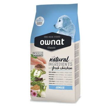 OWNAT אוונט 4 ק"ג מזון יבש לכלבים גורים קלאסיק
