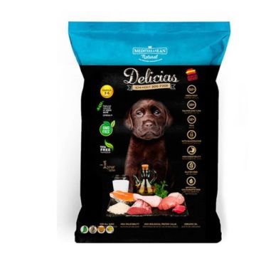 Delicias דלישס 800 גרם חטיף אילוף / מזון מלא חצי לח רך לכלב (רך דוג)