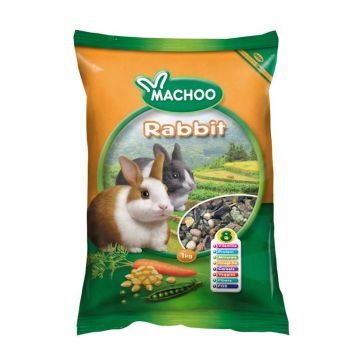 Machoo מאצ'ו 1 ק"ג תערובת מזון לארנבים
