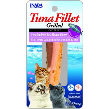Inaba Ciao אינאבה צ'או 15 גרם חטיף לחתולים פילה טונה (אקסטרא)
