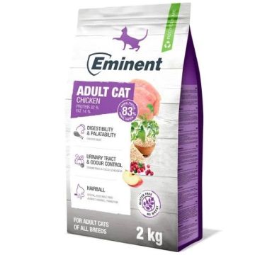 Eminent אמיננט 2 ק"ג מזון יבש לחתולים בוגרים בטעם עוף