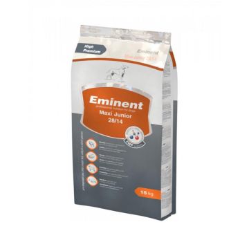 Eminent אמיננט 15 ק"ג מזון יבש לכלבים לגורים מגזע גדול (מקסי ג'וניור)