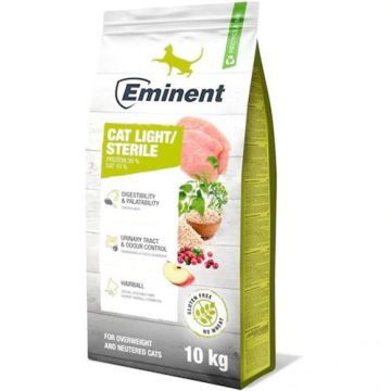 Eminent אמיננט 10 ק"ג מזון יבש לחתולים בוגרים מסורסים (סטרלייז)