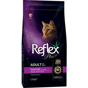 REFLEX PLUS ריפלקס פלוס 1.5 ק"ג מזון יבש לחתולים בוגרים בטעם עוף (גורמה)