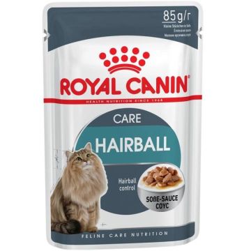 Royal canin רויאל קנין 85 גרם מזון מזון רטוב (פאוץ') לחתולים בוגרים (היירבול קר)