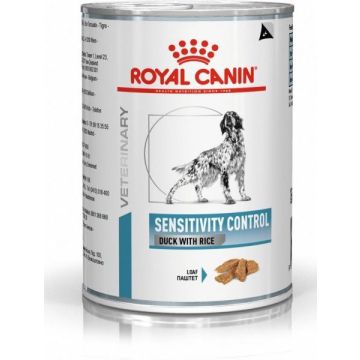 Royal Canin רויאל קנין 420 גרם מזון רפואי מזון רטוב (שימורים) לכלבים בוגרים להפחתת חוסר סבילות למרכיבי מזון (סנסיטיביטי קונטרול)